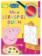 Schwager &amp; Steinlein Verlag - Peppa Pig Mein Lernspielbuch mit Löselupe. Mit wutzig viel Spaß durch die Vorschulzeit