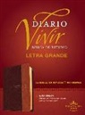 Tyndale - Biblia de Estudio del Diario Vivir Rvr60, Letra Grande (Letra Roja, Sentipiel, Café/Café Claro, Índice)