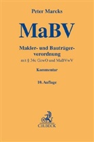Peter Marcks - MaBV Makler- und Bauträgerverordnung, Kommentar