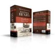 Matthew Henry, Alfonso Ropero - RVR, Biblia de Estudio Matthew Henry, Tapa Dura, Interior a dos colores, con Índice