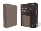 Thomas Nelson, Thomas Nelson - Net Bible, Journal Edition, Cloth Over Board, Gray, Comfort Print