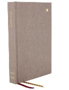 Thomas Nelson, Thomas Nelson - Net Bible, Thinline Large Print, Cloth Over Board, Gray, Comfort Print