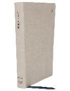 Thomas Nelson, Thomas Nelson - Net Bible, Thinline, Leathersoft, Stone, Thumb Indexed, Comfort Print