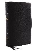 Thomas Nelson, Thomas Nelson - NKJV, Reference Bible, Classic Verse-by-Verse, Center-Column, Premium Goatskin Leather, Black, Premier Collection, Red Letter, Comfort Print