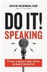 David Newman - Do It! Speaking