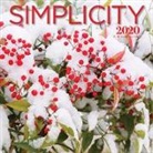 Inc Browntrout Publishers, Browntrout Publishing (COR) - Simplicity 2020 Calendar