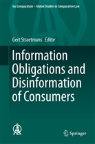 Ger Straetmans, Gert Straetmans - Information Obligations and Disinformation of Consumers