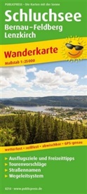 PublicPress Wanderkarte Schluchsee, Bernau - Feldberg - Lenzkirch