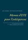 Cedric Menard, Cédric Menard - Menus d'été pour l'ostéoporose