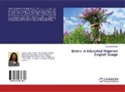 Ifeyinwa Obiegbu - Errors In Educated Nigerian English Usage