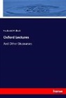 Frederick Pollock - Oxford Lectures