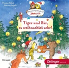 Florian Fickel, Uwe Büschken, Cathlen Gawlich, Bernd Gnann, Stefan Kaminski, Jürgen Kluckert... - Nach einer Figurenwelt von Janosch. Tiger und Bär, es weihnachtet sehr!, 1 Audio-CD (Hörbuch)