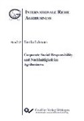 Henrike Luhmann - Corporate Social Responsibility und Nachhaltigkeit im Agribusiness