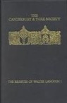J. B. Hughes, J.b. Hughes, J B Hughes, J. B. Hughes, J.b. Hughes - The Register of Walter Langton, Bishop of Coventry and Lichfield, 1296-1321: I