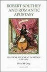 David M Craig, David M. Craig - Robert Southey and Romantic Apostasy