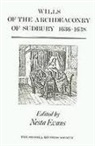 Nesta Evans, Nesta Evans - Wills of the Archdeaconry of Sudbury, 1636-1638