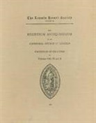 C. W. Foster, C W Foster, C. W. Foster, C.W. Foster - Registrum Antiquissimum of the Cathedral Church of Lincoln [facs 8-10]