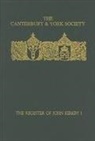 R. L. Storey, R.L. Storey, R L Storey, R. L. Storey, R.L. Storey - The Register of John Kirkby, Bishop of Carlisle I 1332-1352 and the Register of John Ross, Bishop of Carlisle, 1325-32