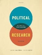 Sandra Halperin, Sandra (Professor of International Relat Halperin, Sandra (Professor of International Relations Halperin, Halperin Sandra, Oliver Heath, Oliver (Professor of Politics Heath... - Political Research 3rd Edition