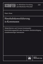 Mario Hesse - Haushaltskonsolidierung in Kommunen
