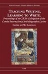 P. R. Robinson, P R Robinson, P. R. Robinson, P.R. Robinson - Teaching Writing, Learning to Write