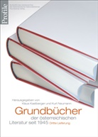 Bernhard Fetz, Klau Kastberger, Klaus Kastberger, NEUMANN, Neumann, Kurt Neumann - Profile: Grundbücher der österreichischen Literatur. Dritte Lieferung