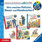 Andrea Erne, Patricia Mennen - Was machen Polizist, Bauer und Handwerker?, 3 Audio-CDs (Audio book)