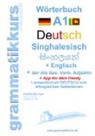 Marlene Schachner, Dile Türk, Dilek Türk - Wörterbuch Deutsch - Singhalesisch - Englisch A1