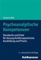 Herbert Will - Psychoanalytische Kompetenzen