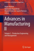 Manuel Francisco Suarez Barraza, Ma Francisco Suarez Barraza, Adam Hamrol, Agnieszk Kujawinska, Agnieszka Kujawinska, Agnieszka Kujawińska - Advances in Manufacturing II
