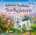 Mila Berg, Stephanie Kellner - Kleines Einhorn Funkelstern. Tl.1-2, 1 Audio-CD (Audiolibro)