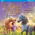 Emily Palmer, Melanie Manstein - Die Funkelponys - Geheimnis um Stella, 2 Audio-CDs (Hörbuch)