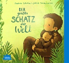 Andrea Schütze, Cathlen Gawlich, Louis Friedemann Thiele - Der größte Schatz der Welt /  Das größte Glück der Welt, 1 Audio-CD (Audio book)
