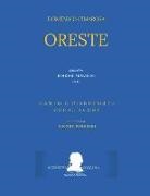 Domenico Cimarosa, Luigi Serio, Simone Perugini - Cimarosa: Oreste: (Canto E Pianoforte - Vocal Score)