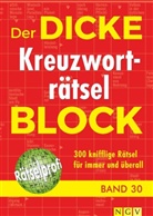 Der dicke Kreuzworträtsel-Block. Bd.30