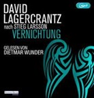 David Lagercrantz, Dietmar Wunder - Vernichtung, 2 Audio-CD, 2 MP3 (Hörbuch)