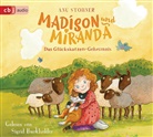 Anu Stohner, Henrike Wilson, Sigrid Burkholder, Henrike Wilson - Madison und Miranda - Das Glückskatzen-Geheimnis, 1 Audio-CD (Hörbuch)
