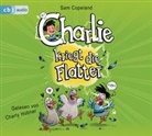 Sam Copeland, Charly Hübner, Timo Müller-Wegner, Stefanie Wegner - Charlie kriegt die Flatter, 2 Audio-CDs (Audio book)