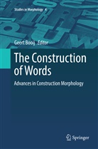 Geer Booij, Geert Booij - The Construction of Words