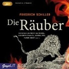 Friedrich Schiller, Friedrich von Schiller, Christoph Franken, Christian Friedel - Die Räuber, 1 Audio-CD, MP3 (Hörbuch)