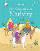 Felicity Brooks, Felicity Brooks Brooks, Brooks Felicity, Sam Meredith, Meredith Sam - First Colouring Book Nativity