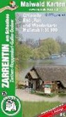 Björn Maiwald, Gabriele Maiwald, Gabriele Maiwald - Zarrentin 1:50.000 Pocket-Rad-, Reit- u. Wanderkarten