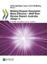 Oecd - Oecd/G20 Base Erosion and Profit Shifting Project Making Dispute Resolution More Effective - Map Peer Review Report, Australia (Stage 1) Inclusive Fra