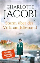 Charlotte Jacobi - Sturm über der Villa am Elbstrand