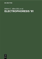 Robert C. Allen, Philippe Arnaud, Charleston  SC&gt; International C, Electrophoresis Society, International Conference on Electrophoresis, 1981 International Conference on Electrophoresis &lt;3 - Electrophoresis '81