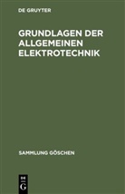 Otto Mohr, Degruyter - Grundlagen der allgemeinen Elektrotechnik