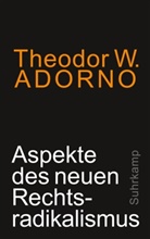 Theodor W Adorno, Theodor W. Adorno - Aspekte des neuen Rechtsradikalismus