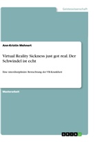 Ann-Kristin Mehnert - Virtual Reality Sickness just got real. Der Schwindel ist echt