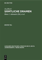 Jos Murer, Hans J. Adomatis, Manfre Escherig, Manfred Escherig, Inge Hoppe, Inge Hoppe u a... - Sämtliche Dramen