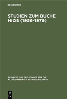 Degruyter - Studien zum Buche Hiob (1956-1979)